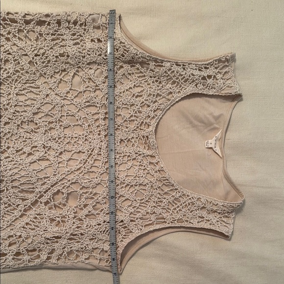 Natural Crochet Summer Tank Top - Picture 4 of 6